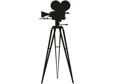 Cinema Camera Silhouette