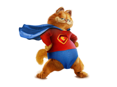 Garfield Superman