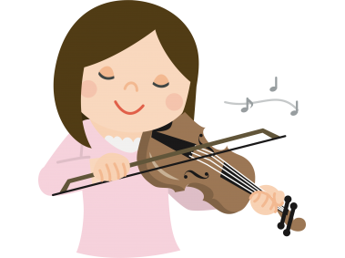 Girl Playing Violin