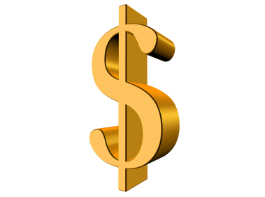 Gold Dollar Symbol