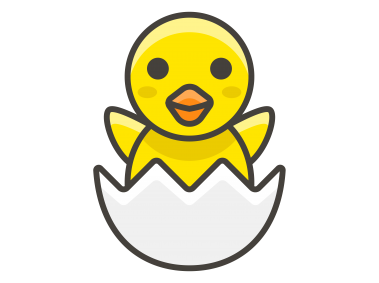 Hatching Chick Emoji Icon