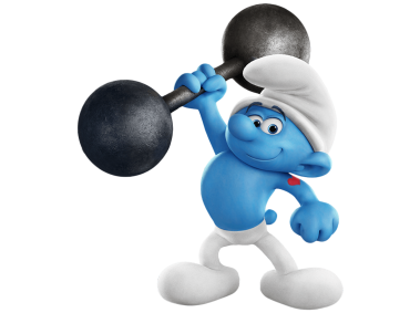 Hefty Smurfs The Lost Village
