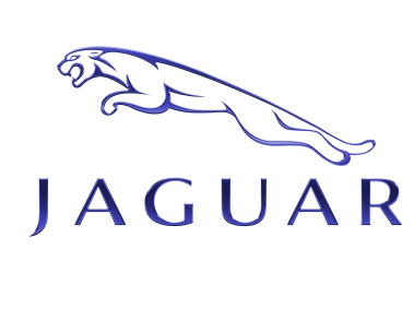 Jaguar Metallic Blue Logo