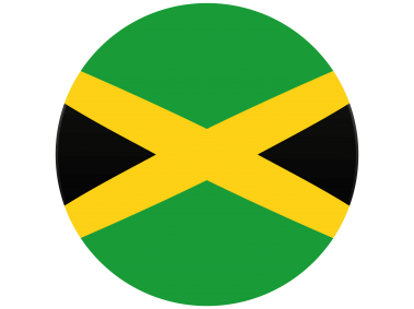 Jamaica Round Flag