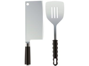 Kitchen Knife and Spatula