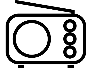 Radio Line Icon