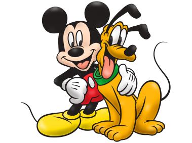 Mickey Mouse and Pluto