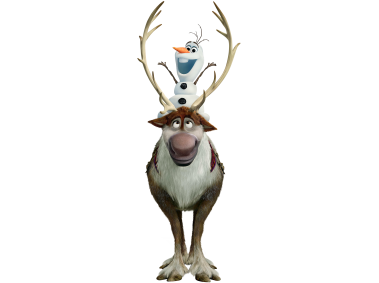 Olaf and Sven Frozen
