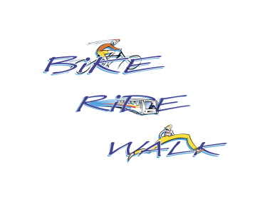 Bike Ride Walk Logo