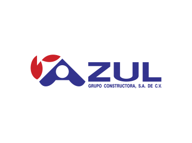 Azul Grupo Constructor   Logo