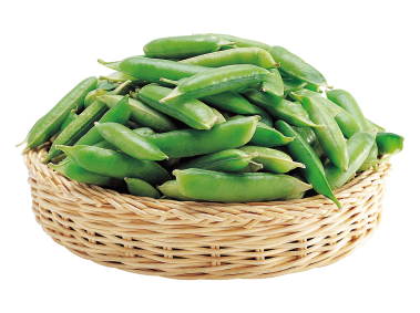 Peas in Basket