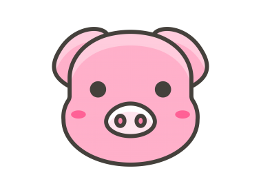 Pig Face Emoji Icon