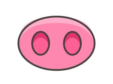 Pig Nose Emoji Icon