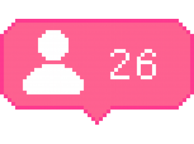 Pixel Art Social Media