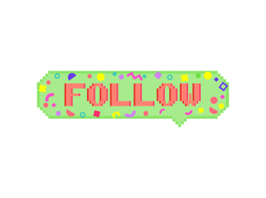 Pixel Follow Icon