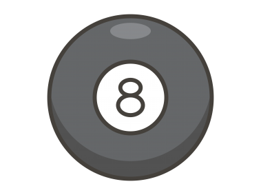Pool 8 Ball Icon