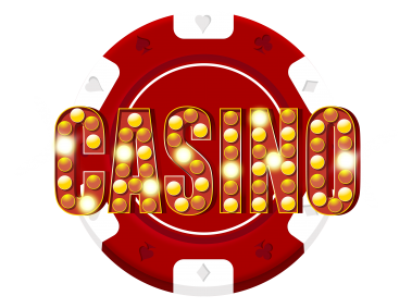 Red Casino Chip Decoration