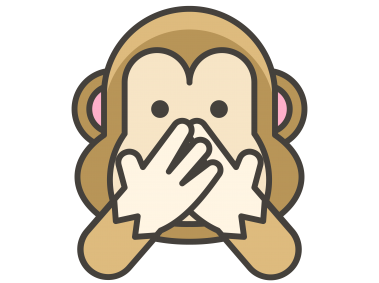 Speak No Evil Monkey Emoji