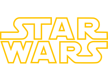Star Wars Logo Outline
