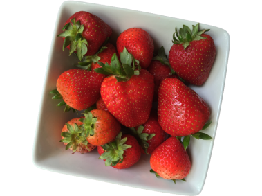 Strawberries in Bowl