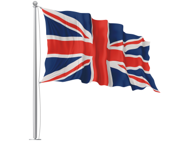 United Kingdom Waving Flag