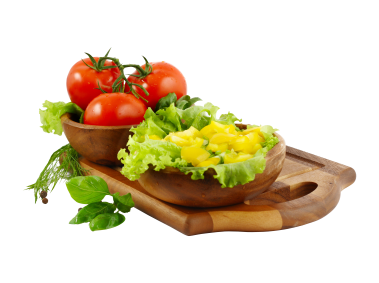 Vegetables on Service Board