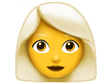 White Hair Woman Emoji