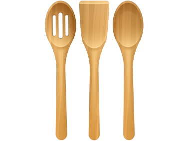 Wooden Kitchen Utensil Set