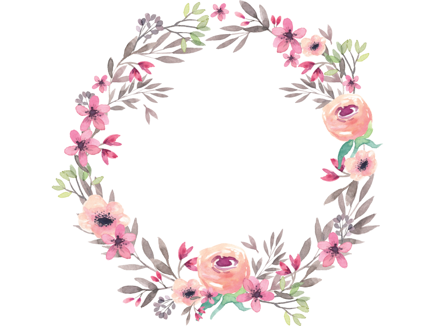 Watercolor Border