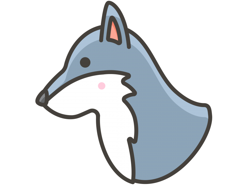 Wolf Face Emoji