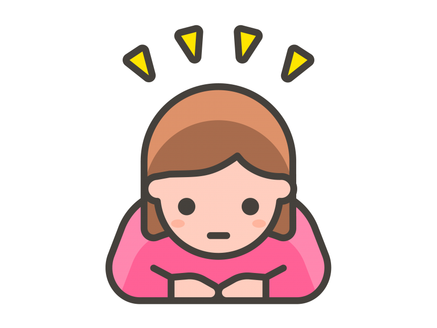 Woman Bowing Emoji
