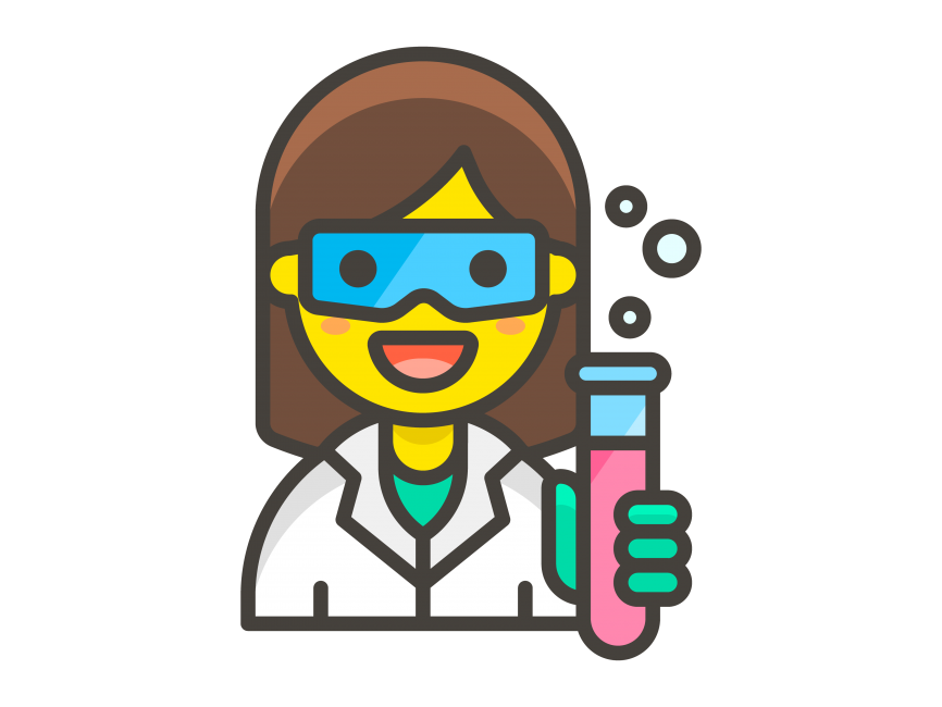 Woman Scientist Emoji