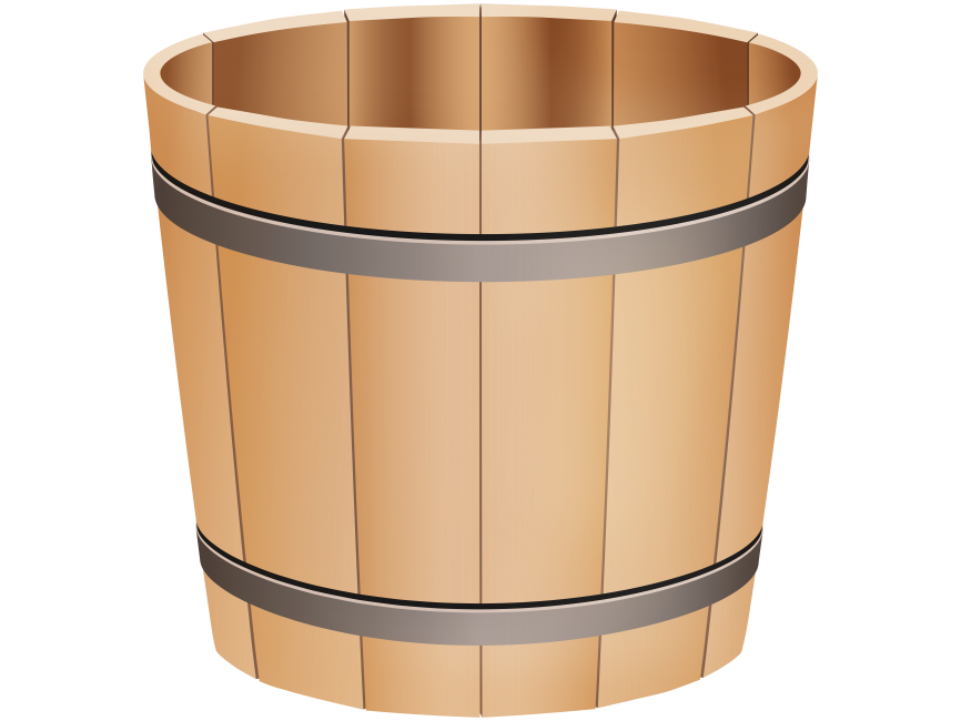 Wooden Bucket