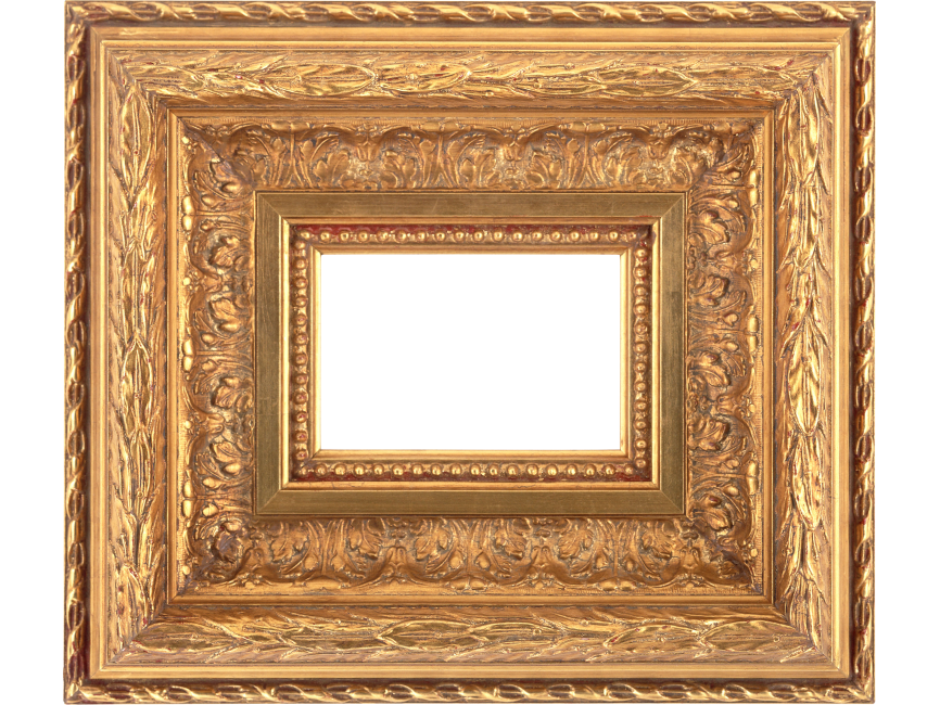 Wooden Gold Frame