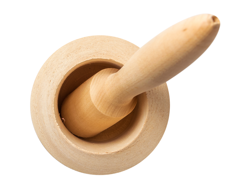 Wooden Mortar